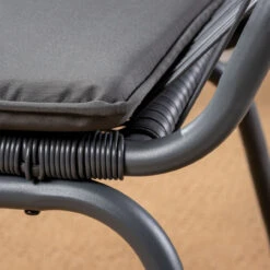 3-Piece Gray And White Wicker Outdoor Furniture Patio Chat Set - Gray Cushions 11 3-Piece Gray And White Wicker Outdoor Furniture Patio Chat Set - Gray Cushions -PatioVibe Shop dnhhf 305233 5 81036.1667677027