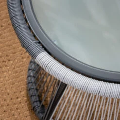 3-Piece Gray And White Wicker Outdoor Furniture Patio Chat Set - Gray Cushions 12 3-Piece Gray And White Wicker Outdoor Furniture Patio Chat Set - Gray Cushions -PatioVibe Shop dnhhf 305233 6 26012.1667677027