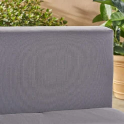 3pc Gray And Brown Contemporary Outdoor Patio Chat Set 73.25" 9 3pc Gray And Brown Contemporary Outdoor Patio Chat Set 73.25" -PatioVibe Shop dnhhf 305267 3 81161.1667503820