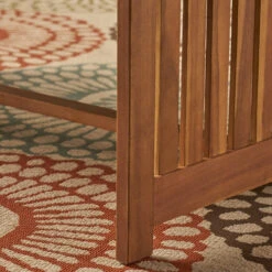 40" Brown Traditional Handcrafted Rectangular Outdoor Coffee Table -PatioVibe Shop dnhhf 305546 4 75286.1667677055