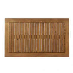 40" Brown Traditional Handcrafted Rectangular Outdoor Coffee Table -PatioVibe Shop dnhhf 305546 7 95674.1667677056