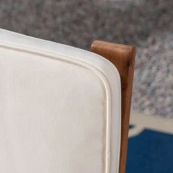 2-Piece Brown Patina Contemporary Wood Outdoor Furniture Patio Chat Set - Cream Cushions 9 2-Piece Brown Patina Contemporary Wood Outdoor Furniture Patio Chat Set - Cream Cushions -PatioVibe Shop dnhhf 306064 3 06640.1667570567