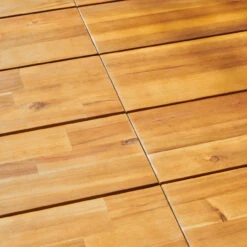 70.75" Natural Brown And Black Rectangular Outdoor Patio Dining Table 11 70.75" Natural Brown And Black Rectangular Outdoor Patio Dining Table -PatioVibe Shop dnhhf 306118 5 25140.1667617397