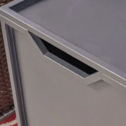 6pc Gray Outdoor Patio 8 Seater Chat Set With Fire Pit 67.5" 13 6pc Gray Outdoor Patio 8 Seater Chat Set With Fire Pit 67.5" -PatioVibe Shop dnhhf 306329 07 47820.1667664359