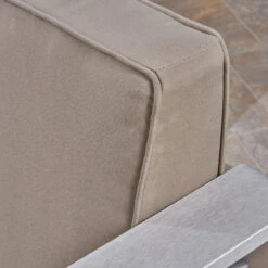 3pc Gray And Silver Contemporary Outdoor Chat Set With Cushions 10 3pc Gray And Silver Contemporary Outdoor Chat Set With Cushions -PatioVibe Shop dnhhf 306340 4 14281.1667664363