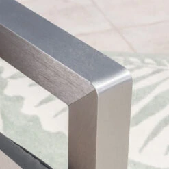 2pc Silver And Gray Contemporary Outdoor Chat Set With Cushions 12 2pc Silver And Gray Contemporary Outdoor Chat Set With Cushions -PatioVibe Shop dnhhf 306465 6 70376.1667503782