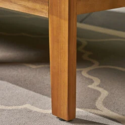 5pc Brown And Beige Outdoor Patio Conversation Set With Cushions 39.5" -PatioVibe Shop dnhhf 306669 5 67405.1667587411