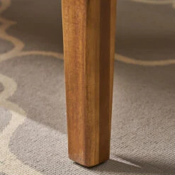 5pc Brown And Beige Outdoor Patio Conversation Set With Cushions 39.5" -PatioVibe Shop dnhhf 306669 7 08178.1667587412