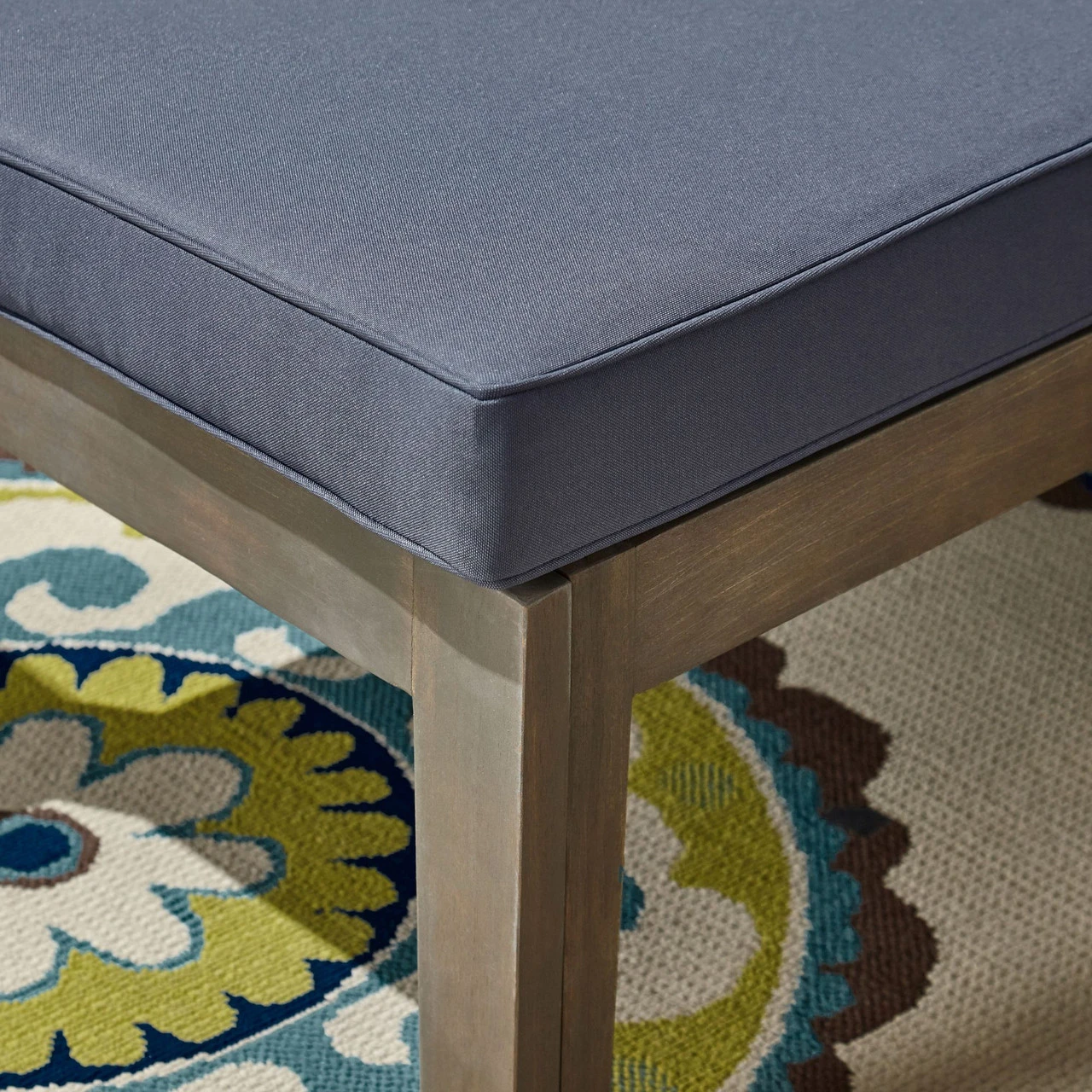 6-Piece Gray Outdoor Furniture Patio Sectional Sofa Set - Gray Cushions 5 6-Piece Gray Outdoor Furniture Patio Sectional Sofa Set - Gray Cushions - Image 5