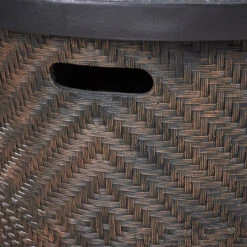 32" Brown And Black Round Outdoor Patio Fire Pit 10 32" Brown And Black Round Outdoor Patio Fire Pit -PatioVibe Shop dnhhf 307774 5 01963.1667677865