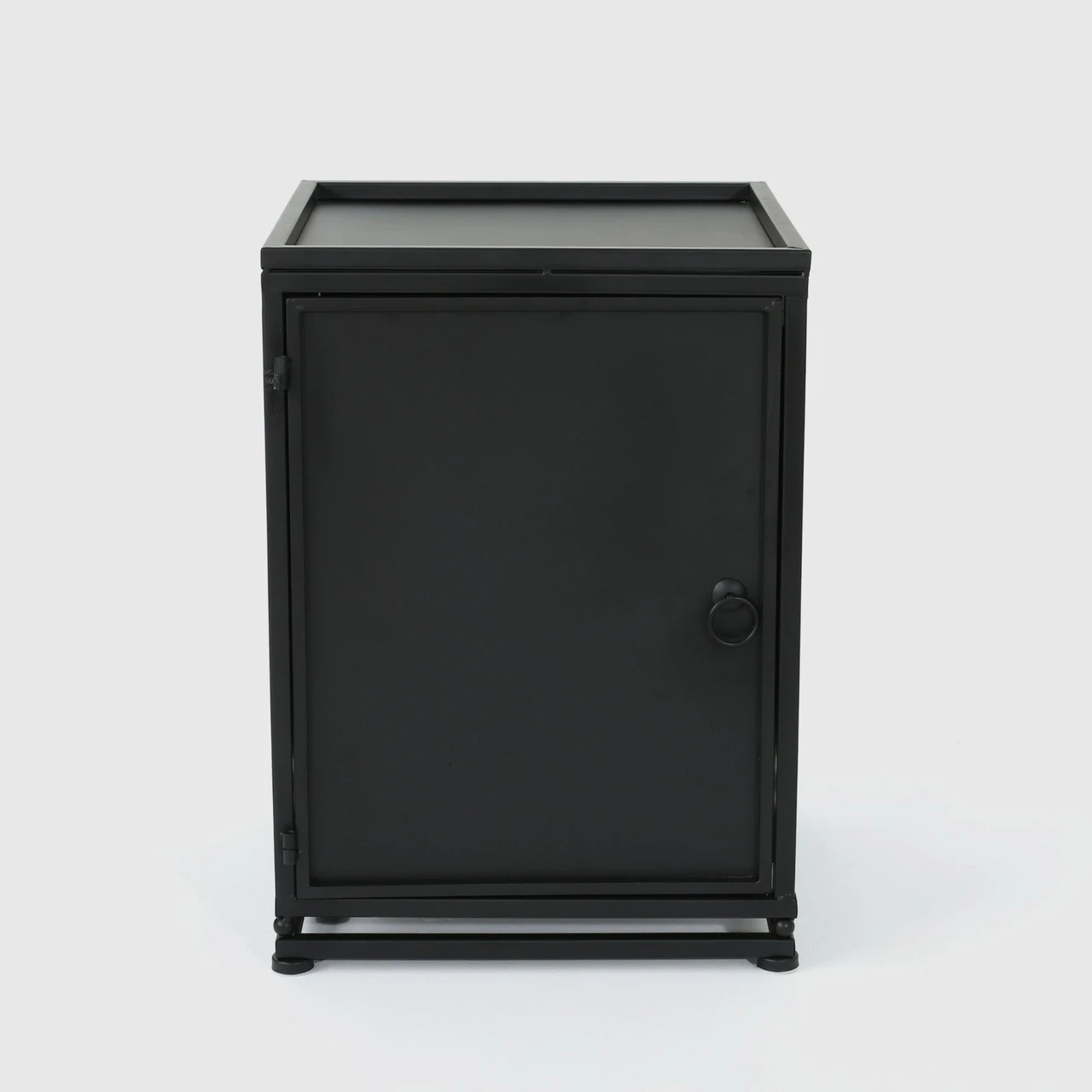 2pc Brown And Black Rectangular Outdoor Patio Fire Pit With Tank Holder Set 56.25" 7 2pc Brown And Black Rectangular Outdoor Patio Fire Pit With Tank Holder Set 56.25" - Image 7