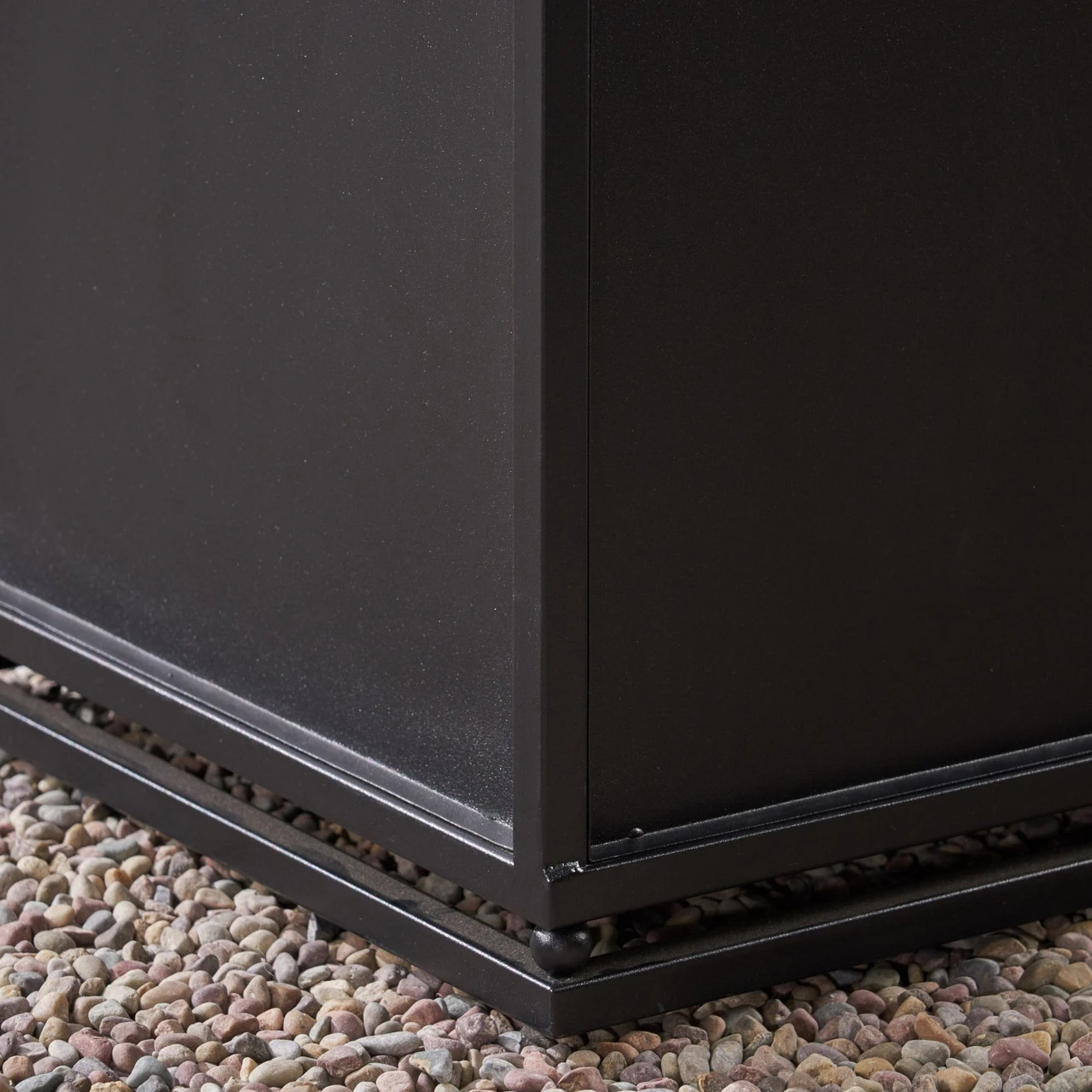 26.75" Abalone Gray Handcrafted Outdoor Patio Bowl Fire Pit With Tank Holder 5 26.75" Abalone Gray Handcrafted Outdoor Patio Bowl Fire Pit With Tank Holder - Image 5