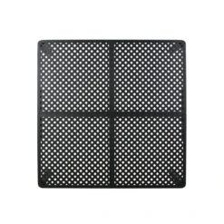 61.25" Black Traditional Style Square Outdoor Patio Dining Table -PatioVibe Shop dnhhf 308843 4 34606.1667664236