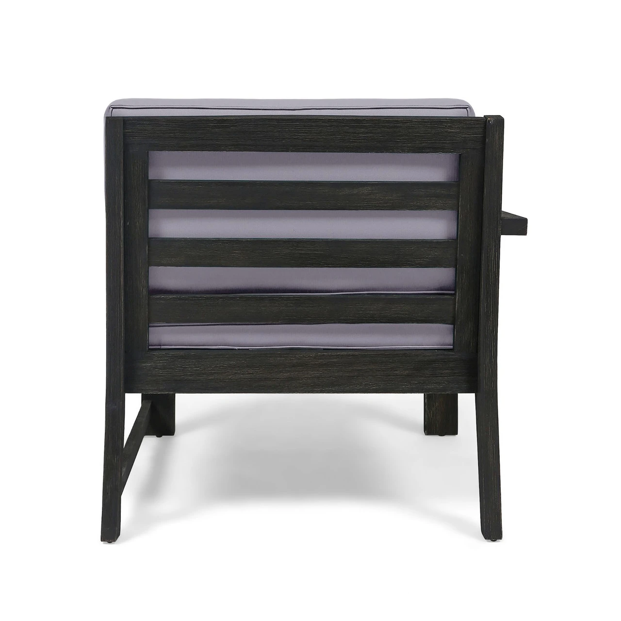 5-Piece Gray Outdoor Furniture Patio Sectional Sofa Set - Gray Cushions 3 5-Piece Gray Outdoor Furniture Patio Sectional Sofa Set - Gray Cushions - Image 3