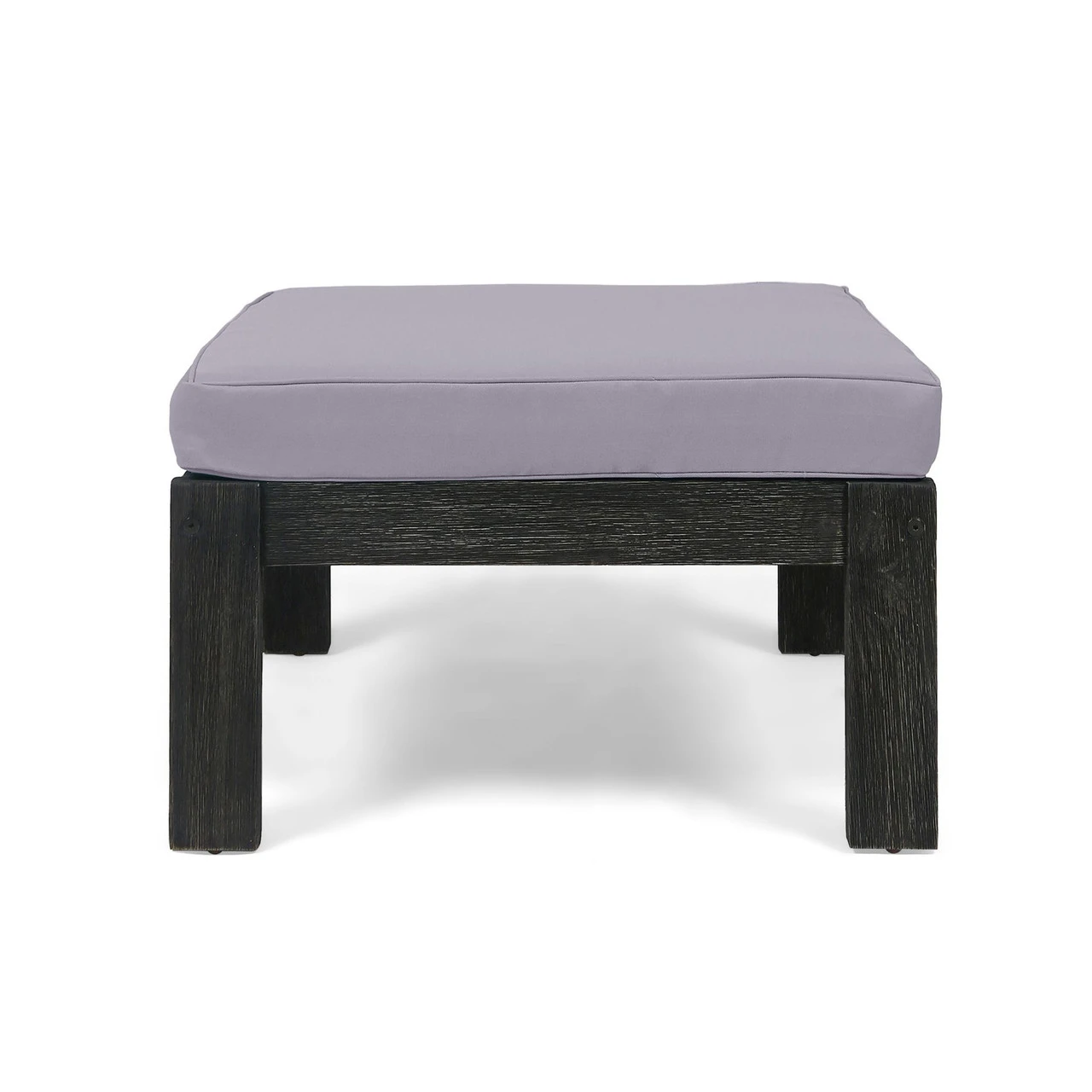 5-Piece Gray Outdoor Furniture Patio Sectional Sofa Set - Gray Cushions 4 5-Piece Gray Outdoor Furniture Patio Sectional Sofa Set - Gray Cushions - Image 4