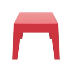 27.5" Red Stackable Outdoor Patio Coffee Table 8 27.5" Red Stackable Outdoor Patio Coffee Table -PatioVibe Shop dpam isp064 red 3 27654.1667539061
