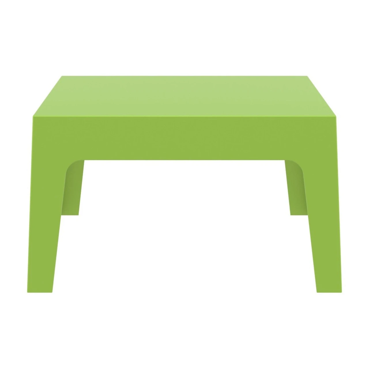 27.5" Tropical Green Stackable Outdoor Patio Coffee Table 2 27.5" Tropical Green Stackable Outdoor Patio Coffee Table - Image 2