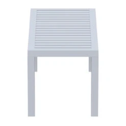 36" Silver Gray Patio Solid Rectangular Patio Resin Coffee Table 8 36" Silver Gray Patio Solid Rectangular Patio Resin Coffee Table -PatioVibe Shop dpam isp069 sil 3 03697.1667538931