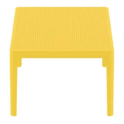 39.5" Yellow Patio Solid Rectangular Lounge Coffee Table 8 39.5" Yellow Patio Solid Rectangular Lounge Coffee Table -PatioVibe Shop dpam isp104 yel 3 95547.1667531847