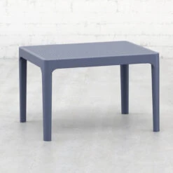 23.5" Gray Rectangular Outdoor Patio Side Table 8 23.5" Gray Rectangular Outdoor Patio Side Table -PatioVibe Shop dpam isp109 dgr 4 74833.1667538993