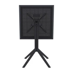 29.5" Black Folding Square Outdoor Patio Dining Table -PatioVibe Shop dpam isp114 bla 4 20781.1667531879