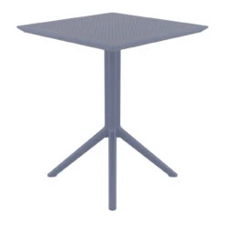 29.5" Gray Folding Square Outdoor Patio Dining Table 10 29.5" Gray Folding Square Outdoor Patio Dining Table -PatioVibe Shop dpam isp114 dgr 3 59606.1667531881