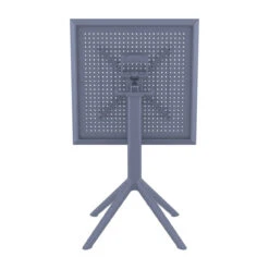 29.5" Gray Folding Square Outdoor Patio Dining Table 11 29.5" Gray Folding Square Outdoor Patio Dining Table -PatioVibe Shop dpam isp114 dgr 4 18176.1667531882