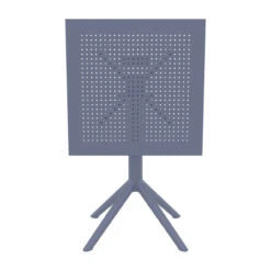 29.5" Gray Folding Square Outdoor Patio Dining Table 13 29.5" Gray Folding Square Outdoor Patio Dining Table -PatioVibe Shop dpam isp114 dgr 6 27402.1667531882