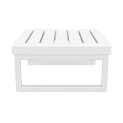 25.5" White Patio Square Coffee Table 10 25.5" White Patio Square Coffee Table -PatioVibe Shop dpam isp137 whi 3 96706.1667531845