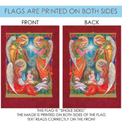 Christmas Brightly Shining Outdoor House Flag 40" X 28" 8 Christmas Brightly Shining Outdoor House Flag 40" X 28" -PatioVibe Shop dtol100575 4 22731.1682375412