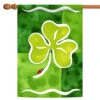 Little Ladybug St. Patrick's Day Outdoor House Flag 40" X 28"