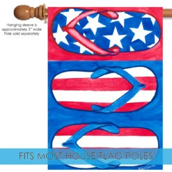 Patriotic Flips Outdoor House Flag 40" X 28" 9 Patriotic Flips Outdoor House Flag 40" X 28" -PatioVibe Shop dtol107097 5 60736.1682374209