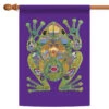 Frog Animal Spirits Outdoor House Flag 40" X 28"