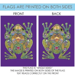 Frog Animal Spirits Outdoor House Flag 40" X 28" 8 Frog Animal Spirits Outdoor House Flag 40" X 28" -PatioVibe Shop dtol109609 4 42598.1682375123