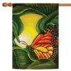 Beautiful Butterfly Outdoor House Flag 40" X 28"