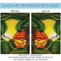 Beautiful Butterfly Outdoor House Flag 40" X 28" 8 Beautiful Butterfly Outdoor House Flag 40" X 28" -PatioVibe Shop dtol109813 4 07112.1682374849