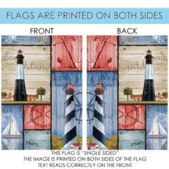 Rustic Boater's Collage Outdoor House Flag 40" X 28" 8 Rustic Boater's Collage Outdoor House Flag 40" X 28" -PatioVibe Shop dtol 1010003 4 01825.1683079676