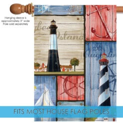 Rustic Boater's Collage Outdoor House Flag 40" X 28" 9 Rustic Boater's Collage Outdoor House Flag 40" X 28" -PatioVibe Shop dtol 1010003 5 83586.1683079677