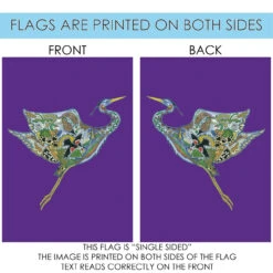 Animal Spirits Heron In Flight Outdoor House Flag 40" X 28" 8 Animal Spirits Heron In Flight Outdoor House Flag 40" X 28" -PatioVibe Shop dtol 1010042 4 56338.1683108400