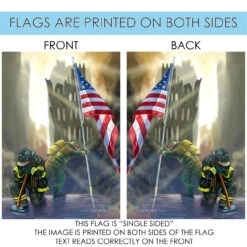 American Heroes Patriotic Outdoor House Flag 40" X 28" 8 American Heroes Patriotic Outdoor House Flag 40" X 28" -PatioVibe Shop dtol 1010236 4 52461.1683211222