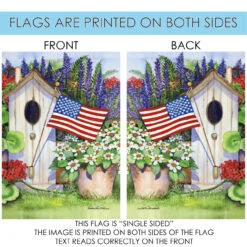 Patriotic Flag Flying Birdhouse Outdoor House Flag 40" X 28" 8 Patriotic Flag Flying Birdhouse Outdoor House Flag 40" X 28" -PatioVibe Shop dtol 1010278 4 87925.1683269076
