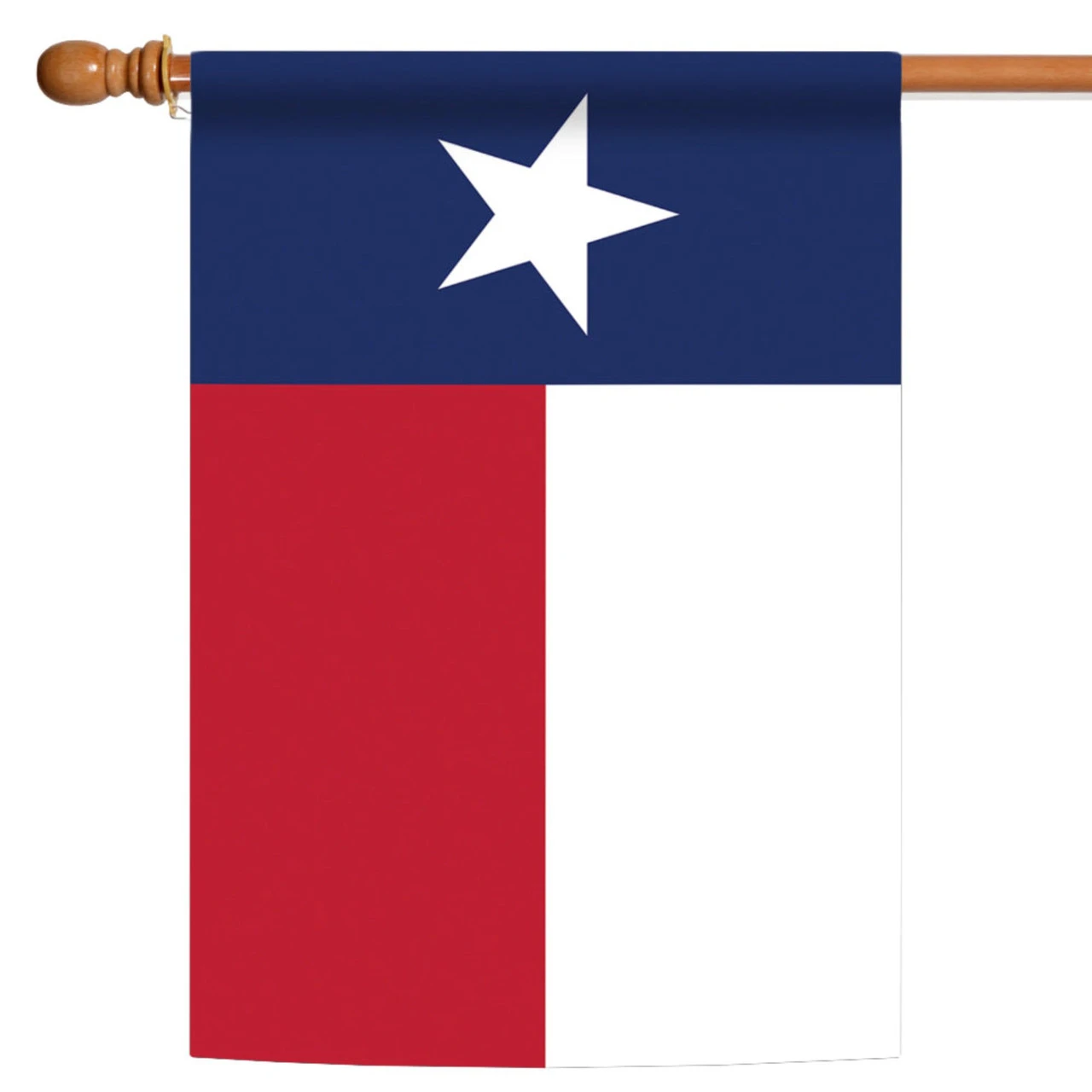 Red And White Texas State Outdoor House Flag 40" X 28" 1 Red And White Texas State Outdoor House Flag 40" X 28"