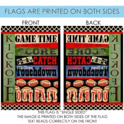 Touchdown Football Outdoor House Flag 40" X 28" -PatioVibe Shop dtol 1010360 4 52017.1683602235