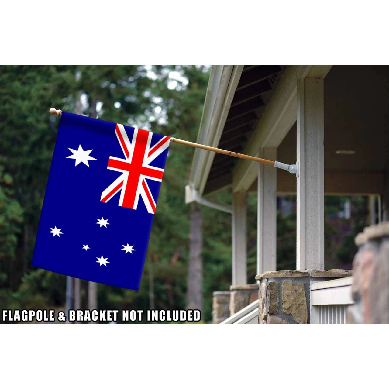 Blue And Red Australia Outdoor House Flag 40" X 28" 2 Blue And Red Australia Outdoor House Flag 40" X 28" - Image 2