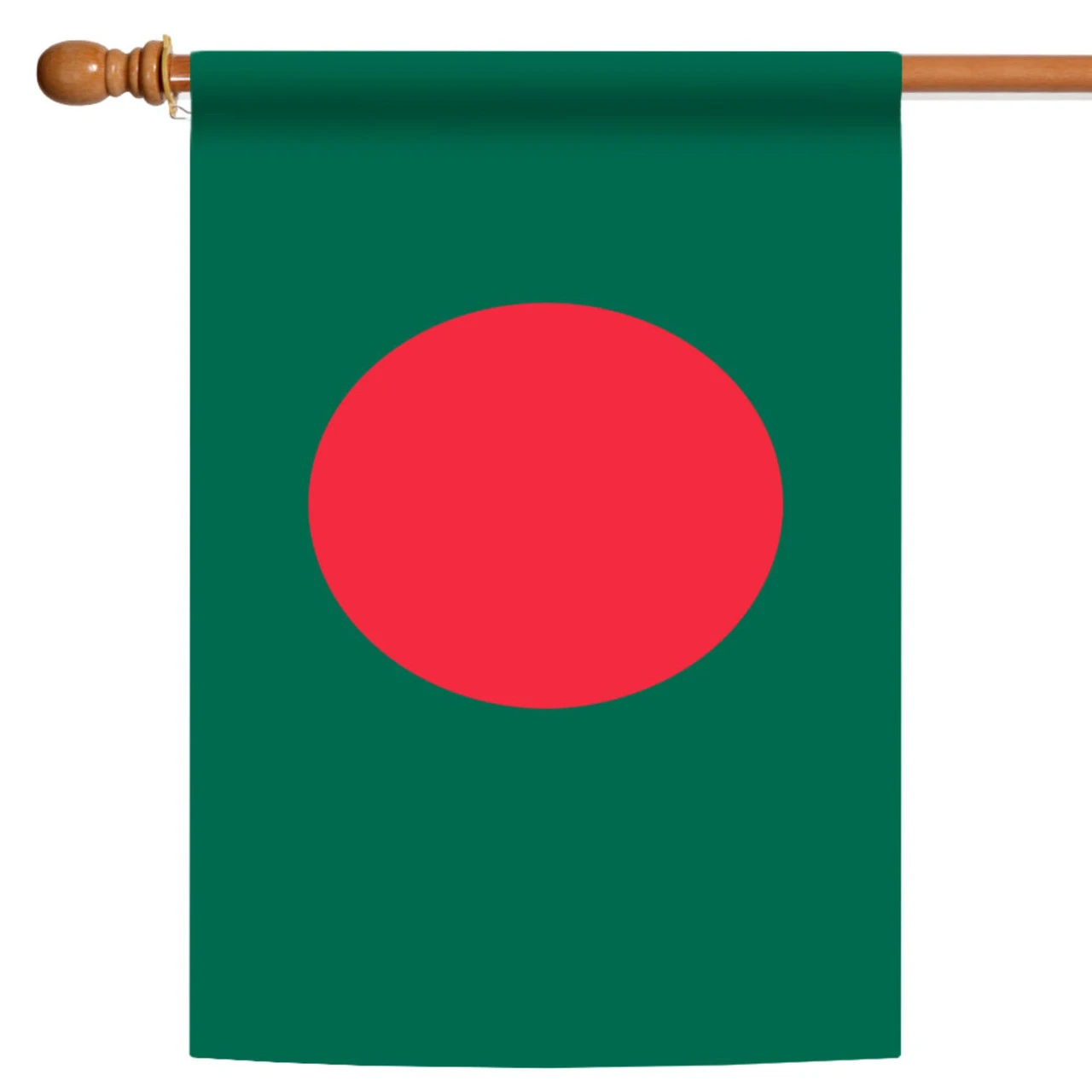 Green And Red Bangladesh Outdoor House Flag 40" X 28" 1 Green And Red Bangladesh Outdoor House Flag 40" X 28"