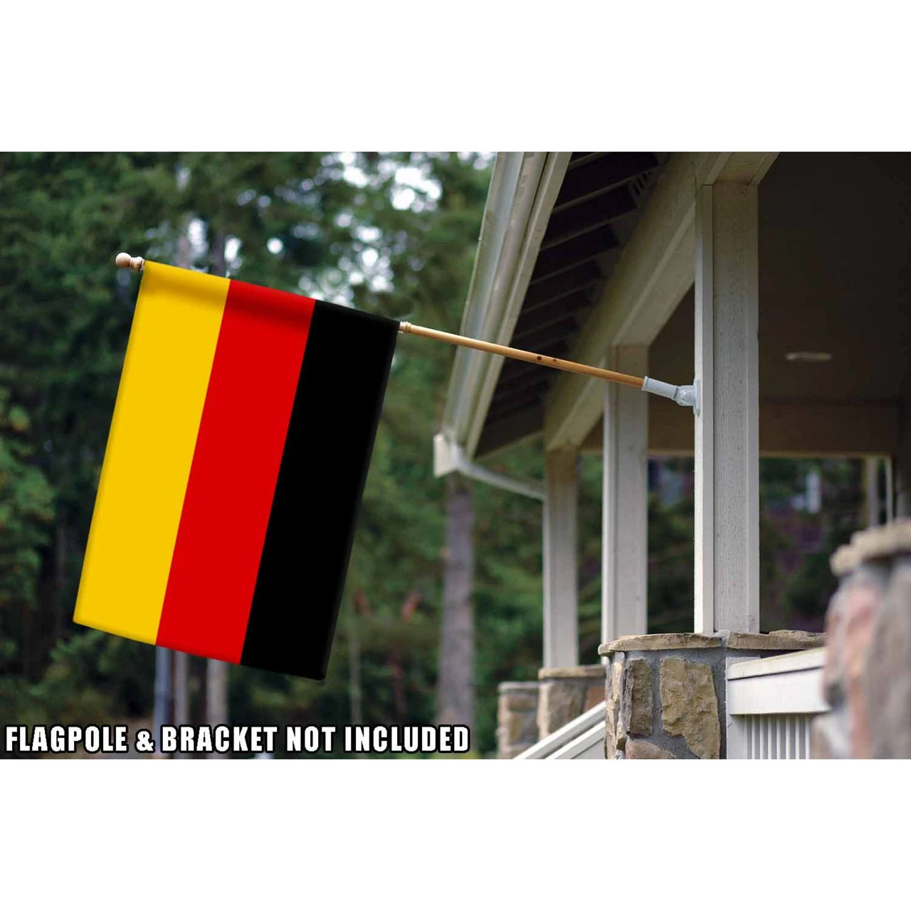 Yellow And Red Germany Outdoor House Flag 40" X 28" 2 Yellow And Red Germany Outdoor House Flag 40" X 28" - Image 2