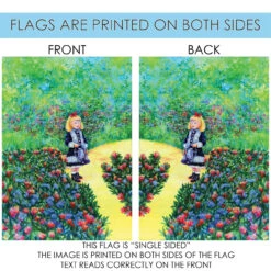 Green And Red Renoir's Girl With Watering Can Outdoor House Flag 40" X 28" 8 Green And Red Renoir's Girl With Watering Can Outdoor House Flag 40" X 28" -PatioVibe Shop dtol 1010859 4 81715.1683833557