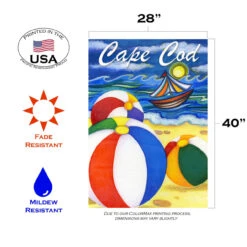 White And Blue Beach Balls Outdoor House Flag 40" X 28" 7 White And Blue Beach Balls Outdoor House Flag 40" X 28" -PatioVibe Shop dtol 1010980 3 78394.1684196466