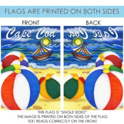 White And Blue Beach Balls Outdoor House Flag 40" X 28" 8 White And Blue Beach Balls Outdoor House Flag 40" X 28" -PatioVibe Shop dtol 1010980 4 79851.1684196467