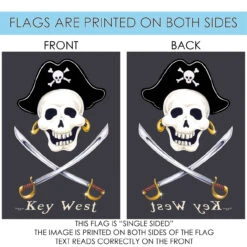 Black And White Swashbuckle Key West Outdoor House Flag 40" X 28" 8 Black And White Swashbuckle Key West Outdoor House Flag 40" X 28" -PatioVibe Shop dtol 1012058 4 71676.1684255205
